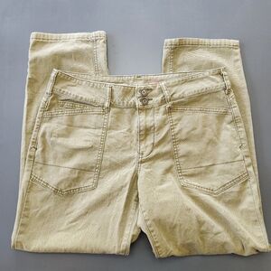 Anthropologie Pilcro Pants Women's Size 30 Green Wanderer Utility Fisherman